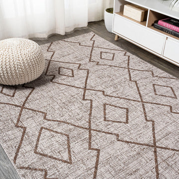Carwa Tribal Diamond Trellis Indoor/outdoor Area Rug